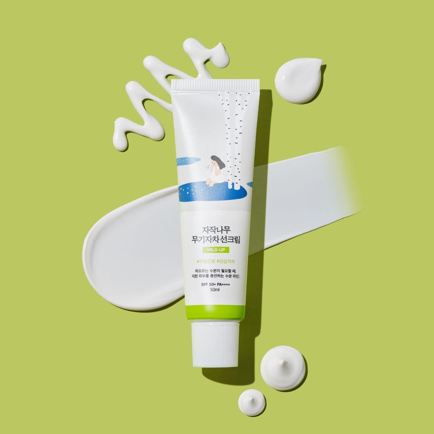 Roundlab Birch Juice Moisturizing Mild-up SPF50+ PA++++ 50ml